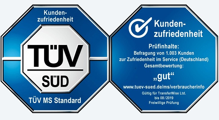 TÜV und ISO9001 blau logo