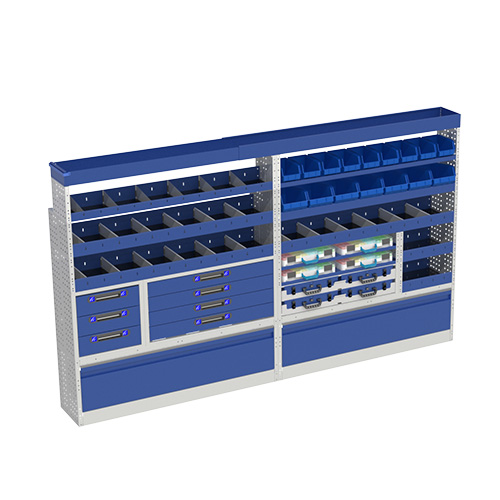 Fahrzeugeinrichtungen für zimmermänner, schubladensystem für transporter, regalsystem für transporter, Fahrzeugausstattungen für zimmermänner