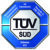 TÜV und ISO9001 blau logo