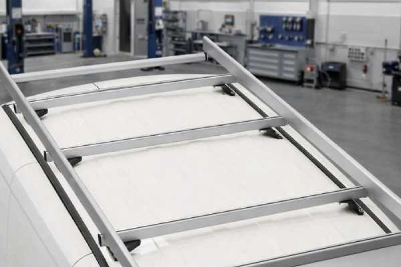 Dachträger auf einem Transporter